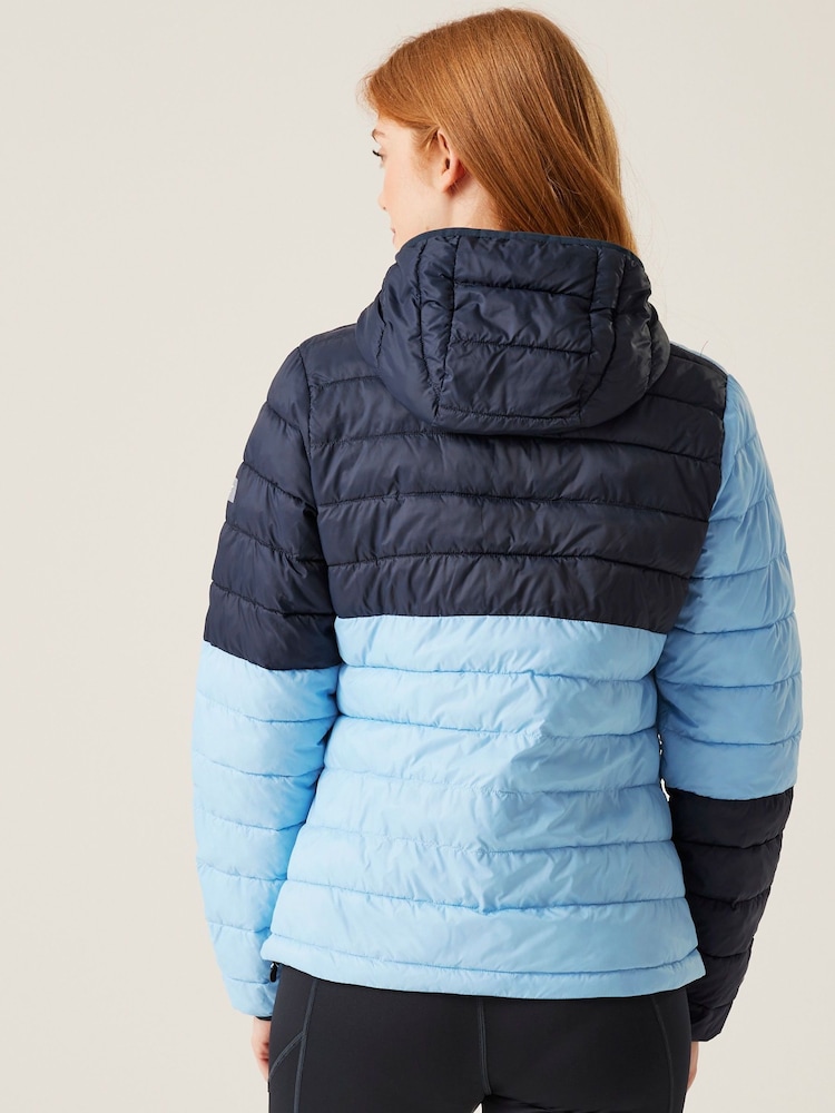 Regatta Blue Womens Hooded Hillpack III Jacket - Image 2 of 9