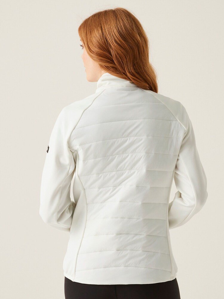Regatta White Womens Clumber V Hybrid Jacket - Image 2 of 8