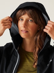 Regatta Black Womens Oakhowe Waterproof Jacket - Image 5 of 10