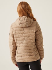 Regatta Cream Womens Hooded Marizion Baffled Jacket - Image 2 of 7