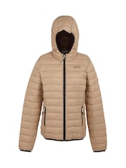 Regatta Cream Womens Hooded Marizion Baffled Jacket - Image 5 of 7