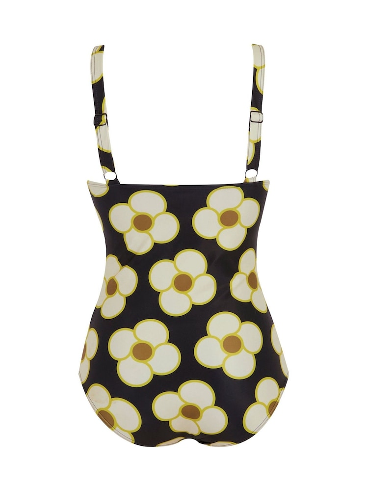 Regatta Black Womens Orla Kiely Swimsuit II - Image 7 of 7