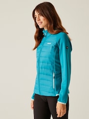 Regatta Blue Womens Clumber V Hybrid Jacket - Image 1 of 7