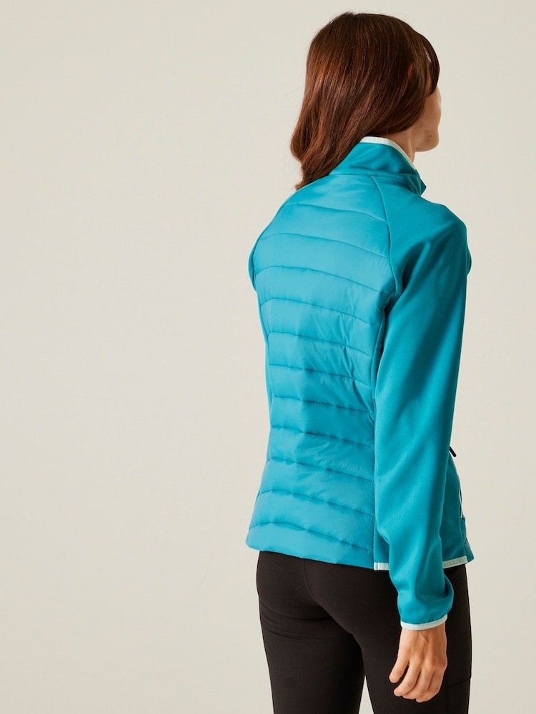 Regatta Blue Womens Clumber V Hybrid Jacket - Image 2 of 7