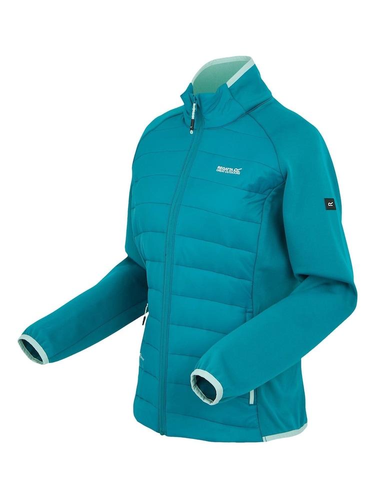 Regatta Blue Womens Clumber V Hybrid Jacket - Image 7 of 7