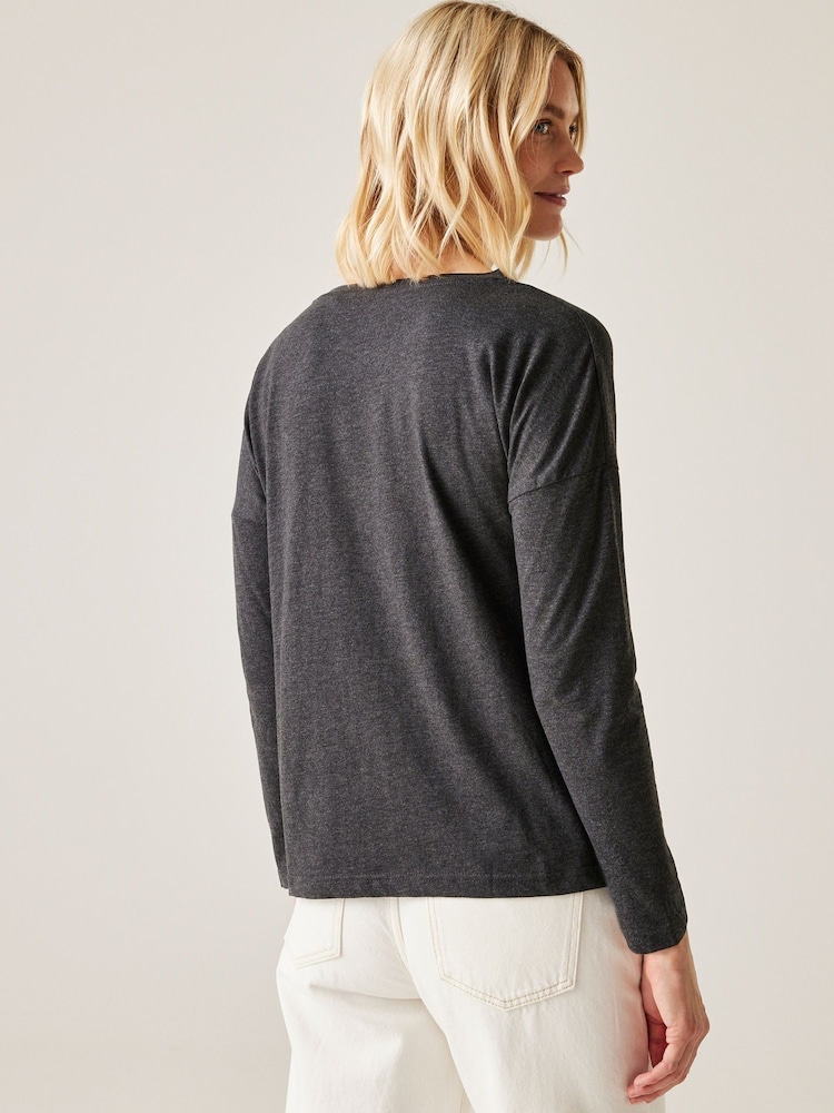 Regatta Grey Womens Carlene Graphic Print T-Shirt - Image 2 of 6