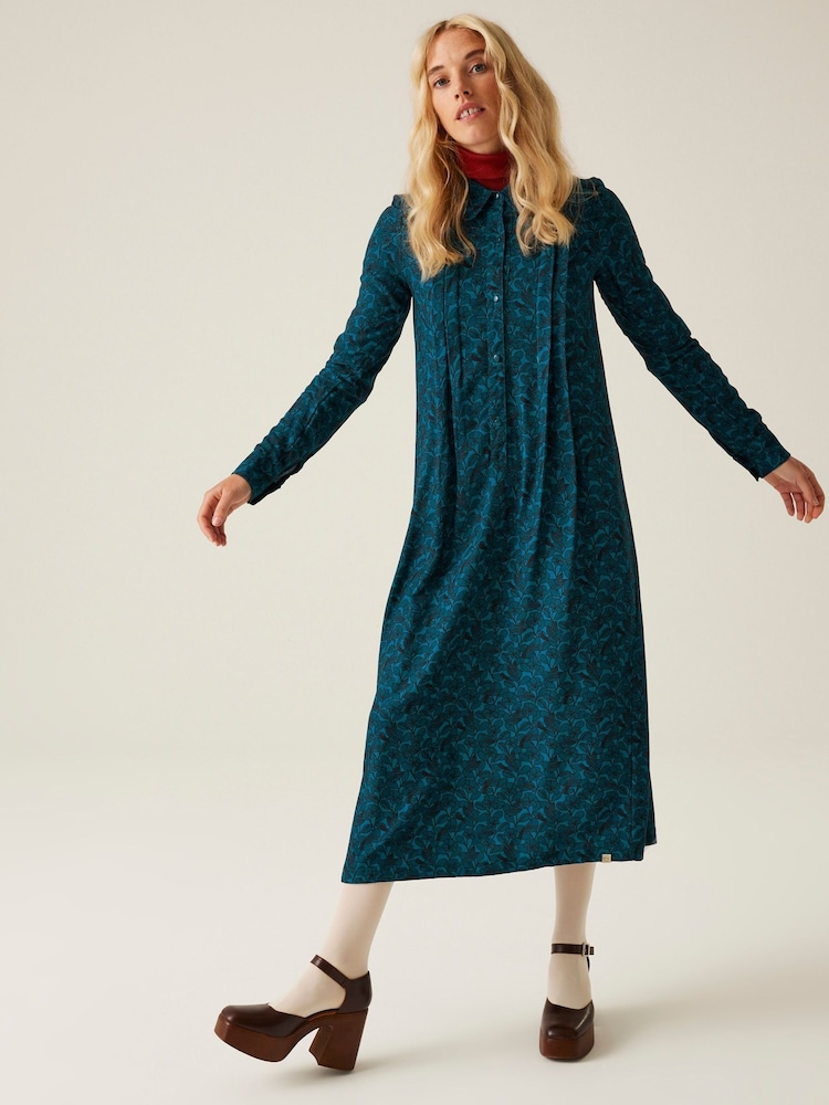 Regatta Blue Womens Orla Kiely Winter Dress - Image 1 of 6