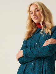 Regatta Blue Womens Orla Kiely Winter Dress - Image 3 of 6