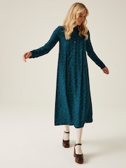 Regatta Blue Womens Orla Kiely Winter Dress - Image 4 of 6