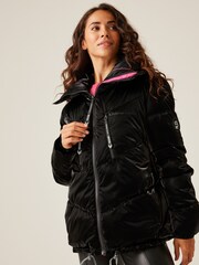 Regatta Black Womens Christian Lacroix Cavaillon Padded Jacket - Image 1 of 8