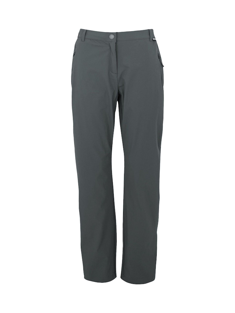 Regatta Grey Womens Travel Light Trousers II - Image 1 of 3