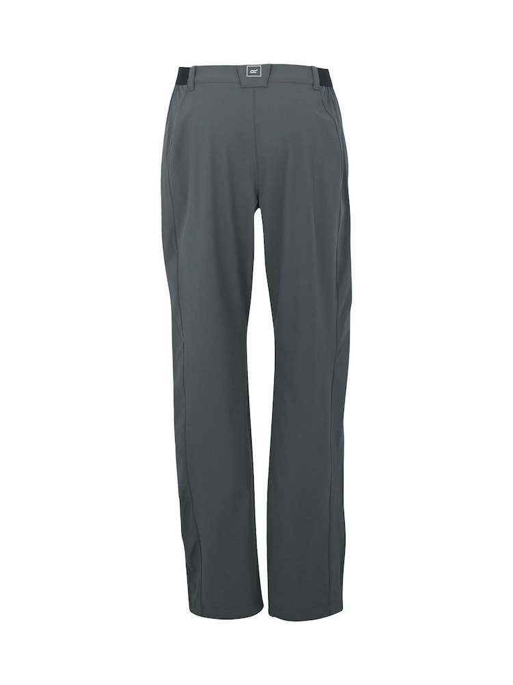 Regatta Grey Womens Travel Light Trousers II - Image 2 of 3