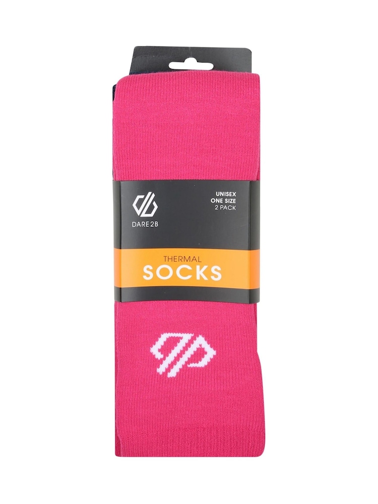 Dare 2b Womens Pink Thermal Socks - Image 1 of 3