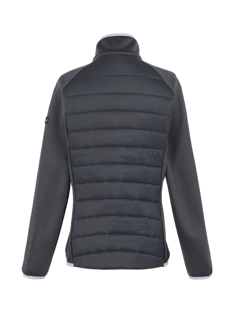 Regatta Grey Womens Clumber V Hybrid Jacket - Image 8 of 8