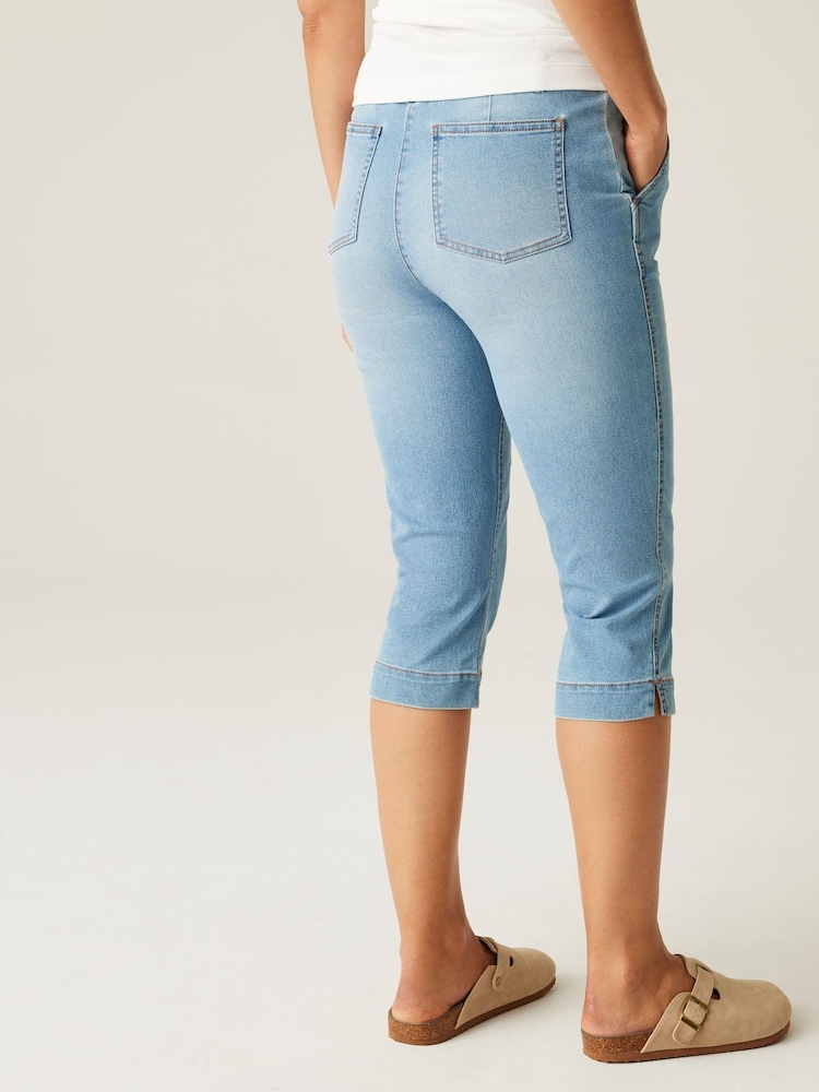 Regatta Light Blue Bayletta Capri Trousers - Image 2 of 7 Regatta Light Blue Bayletta Capri Trousers - Image 2 of 7