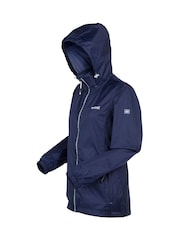 Regatta Blue Womens Corinne IV Waterproof Packaway Jacket - Image 9 of 9