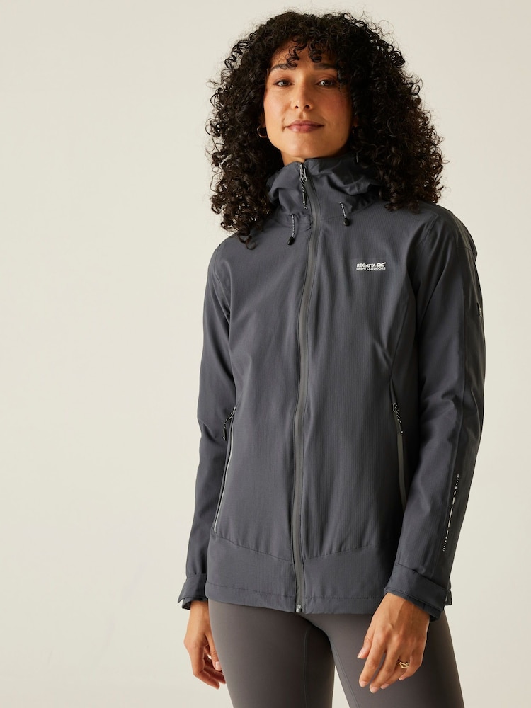 Regatta Grey Womens Okara Waterproof Jacket - Image 1 of 7