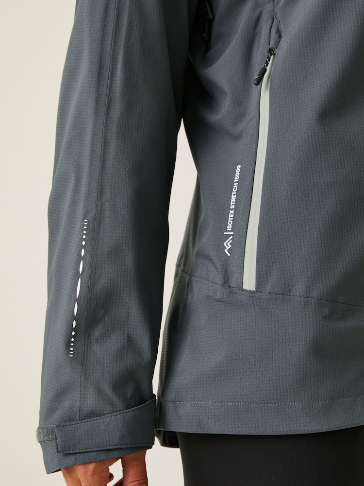 Regatta Grey Womens Okara Waterproof Jacket - Image 6 of 7