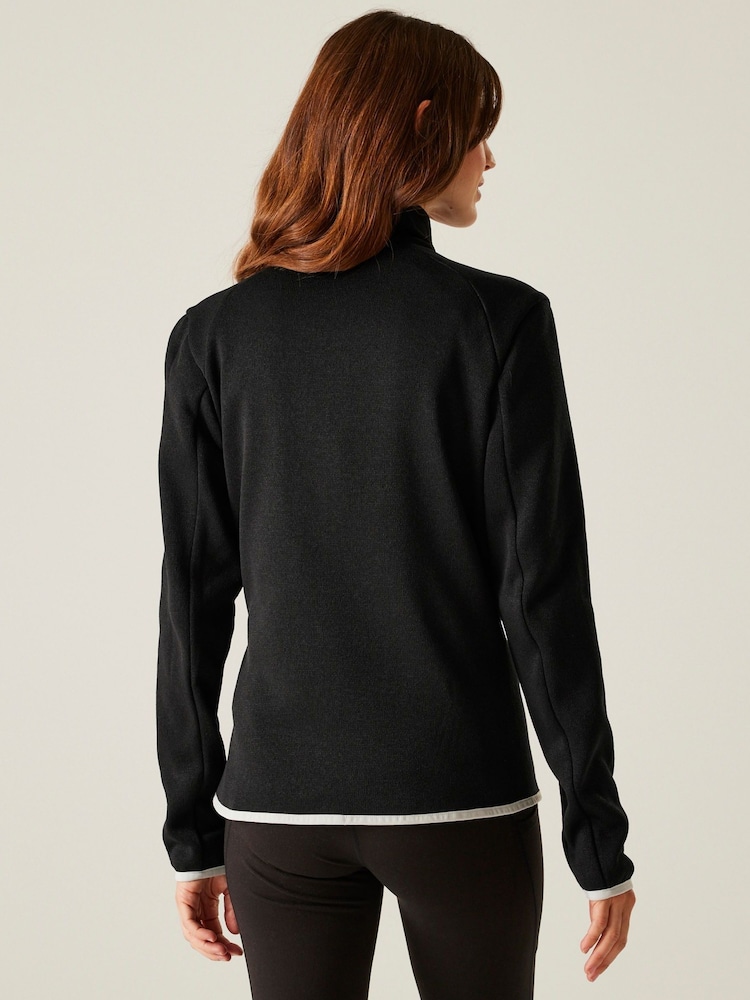 Negro - Regatta Womens Newhill II Fleece - Imagen 2 de 7