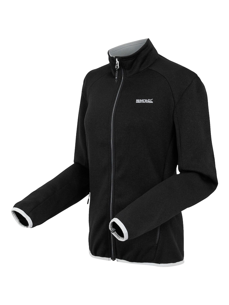 Negro - Regatta Womens Newhill II Fleece - Imagen 7 de 7