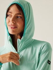 Regatta Blue Womens Huntdale Full Zip Fleece - Image 4 of 7