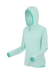 Regatta Blue Womens Huntdale Full Zip Fleece - Image 7 of 7