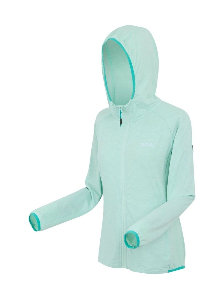 Regatta Blue Womens Huntdale Full Zip Fleece - Image 7 of 7