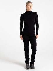 Dare 2b Womens Torrek Mountain Series Overhead Midlayer Black Top - Image 2 of 5