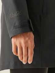Regatta Grey Womens Denbury V 2-in-1 Waterproof Jacket - Image 6 of 8