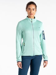Dare 2b Womens Green Torrek Zip Through Fleece - Image 1 of 7