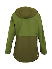 Regatta Green Womens Hamara IV Waterproof Jacket - Image 9 of 10