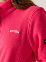 Regatta Pink Womens Clemance IV Full Zip Fleece - Image 4 of 7