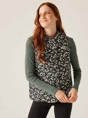 Regatta Grey Womens Orla Kiely Quilted Body Warmer - Image 1 of 6