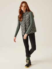 Regatta Grey Womens Orla Kiely Quilted Body Warmer - Image 3 of 6