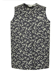 Regatta Grey Womens Orla Kiely Quilted Body Warmer - Image 5 of 6