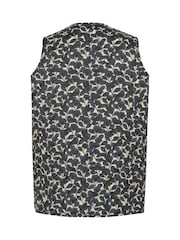 Regatta Grey Womens Orla Kiely Quilted Body Warmer - Image 6 of 6