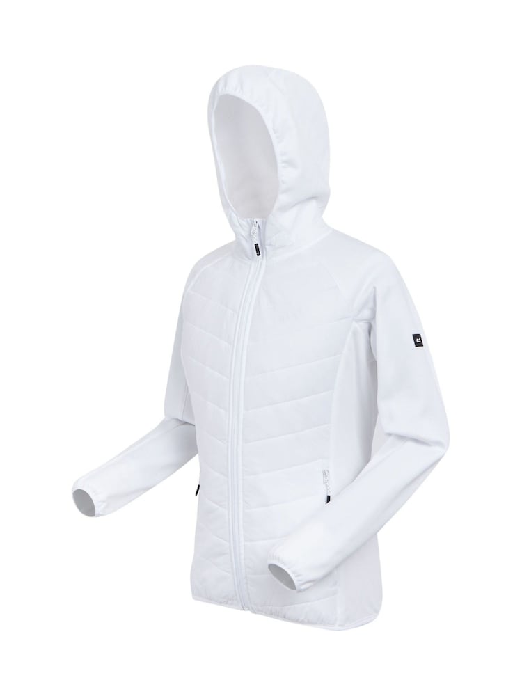 Regatta White Womens Andreson VIII Hybrid Jacket - Image 9 of 9