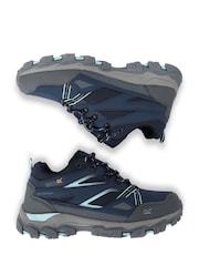 Regatta Blue Womens Holcombe III Low Waterproof Walking Boots - Image 4 of 5