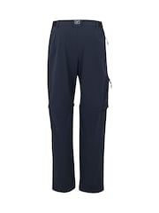 Regatta Blue Womens Travel Light Zip Off Trousers II - Image 6 of 7