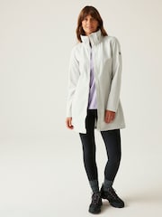 Regatta White Womens Carisbrooke Softshell Jacket - Image 4 of 8