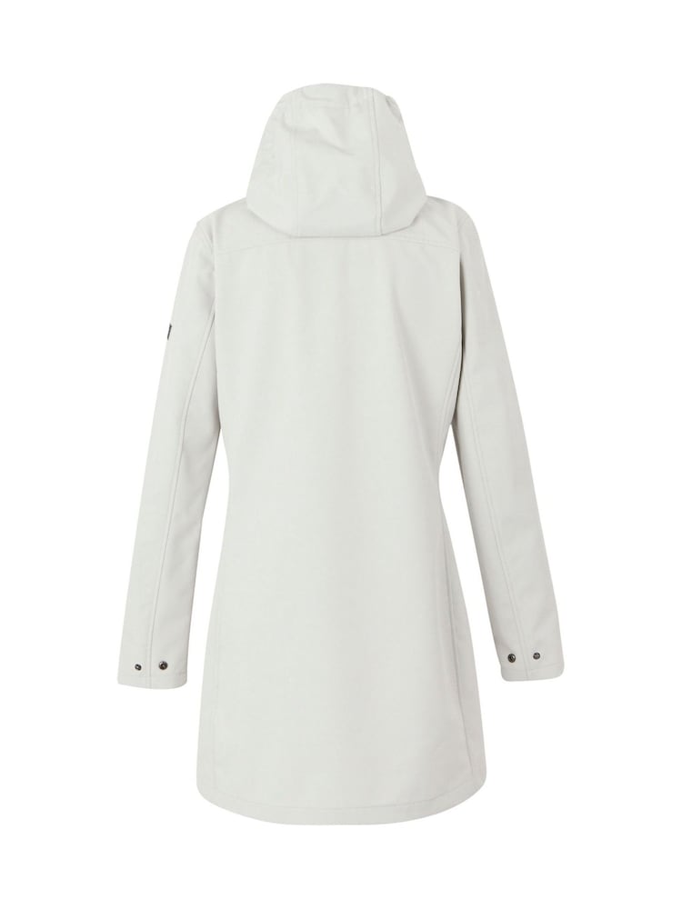 Regatta White Womens Carisbrooke Softshell Jacket - Image 7 of 8
