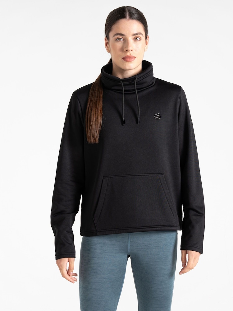 Dare 2b Womens Lexan Overhead Hooded Black Fleece - Image 1 of 7