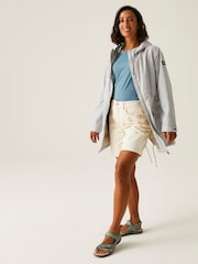 Regatta White Womens Navaeh Waterproof Jacket - Image 3 of 8