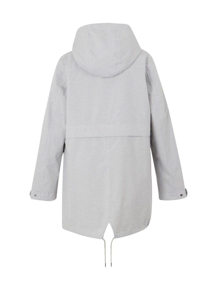 Regatta White Womens Navaeh Waterproof Jacket - Image 7 of 8