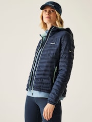 Regatta Blue Womens Hurden Lightweight Puffer Jacket - Image 1 of 10