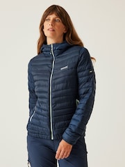 Regatta Blue Womens Hurden Lightweight Puffer Jacket - Image 2 of 10