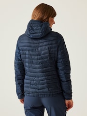 Regatta Blue Womens Hurden Lightweight Puffer Jacket - Image 3 of 10