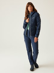 Regatta Blue Womens Hurden Lightweight Puffer Jacket - Image 4 of 10