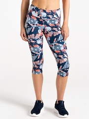 Dare 2b Womens Influential II 3/4 Black Leggings - Image 2 of 9