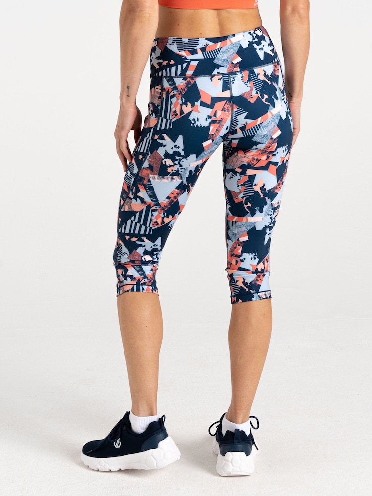 Dare 2b Womens Influential II 3/4 Black Leggings - Image 4 of 9